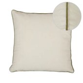 Jane Linen/Cotton Cushion Olive